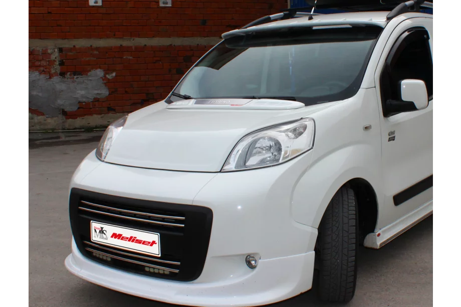 Peugeot Bipper 2008-2017 Hood deflector (primed for painting) Photo 3